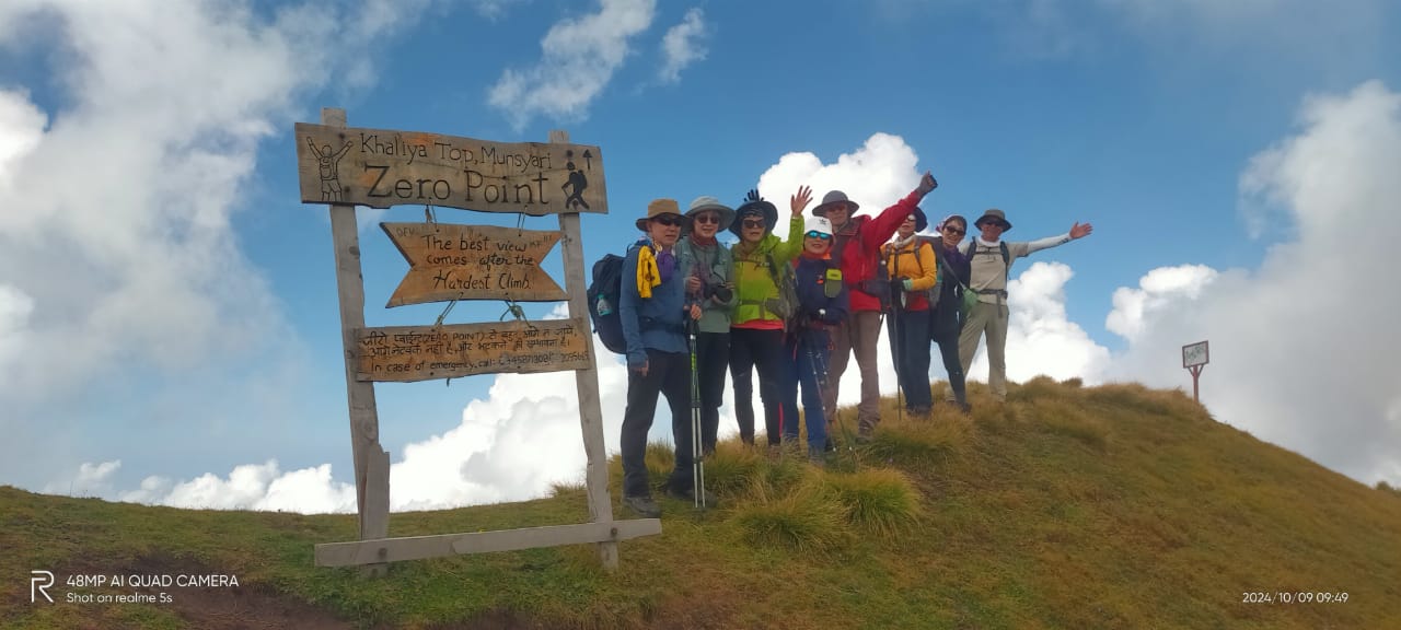 khaliya top trekking in munsyari